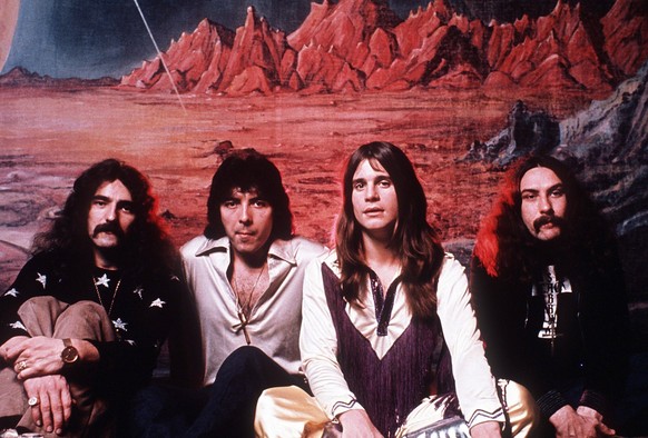 BLACK SABBATH STUDIO SESSION BLACK SABBATH STUDIO SESSION. *** HIGHER RATES APPLY ***, Credit:CLAUDE VANHEYE / Avalon PUBLICATIONxNOTxINxUKxFRAxUSA Copyright: xCLAUDExVANHEYEx/xAvalonx 0521809833