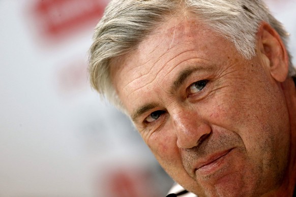 Carlo Ancelotti freut sich auf seinen Schützling.