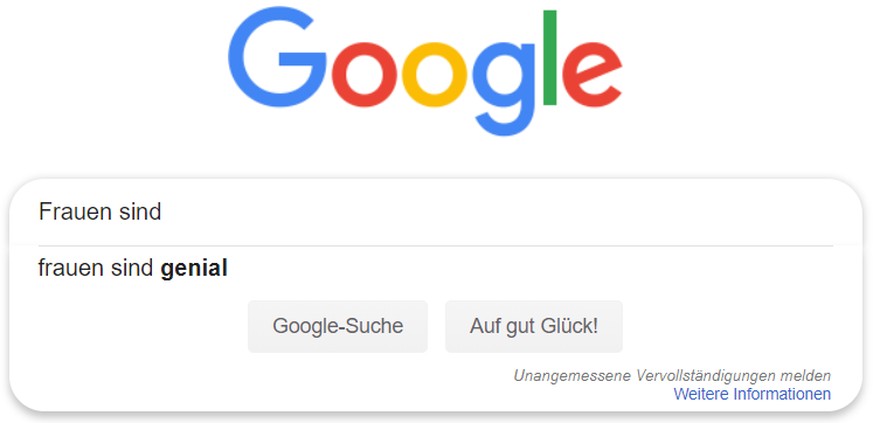 Google-Suche Frauen