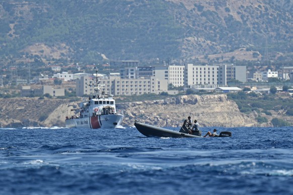 Search and rescue continues for 18 missing after passenger vessel capsizes off Kyrenia KYRENIA, TRNC - AUGUST 31: Search and rescue operations continue by sea and air for 18 people who went missing af ...