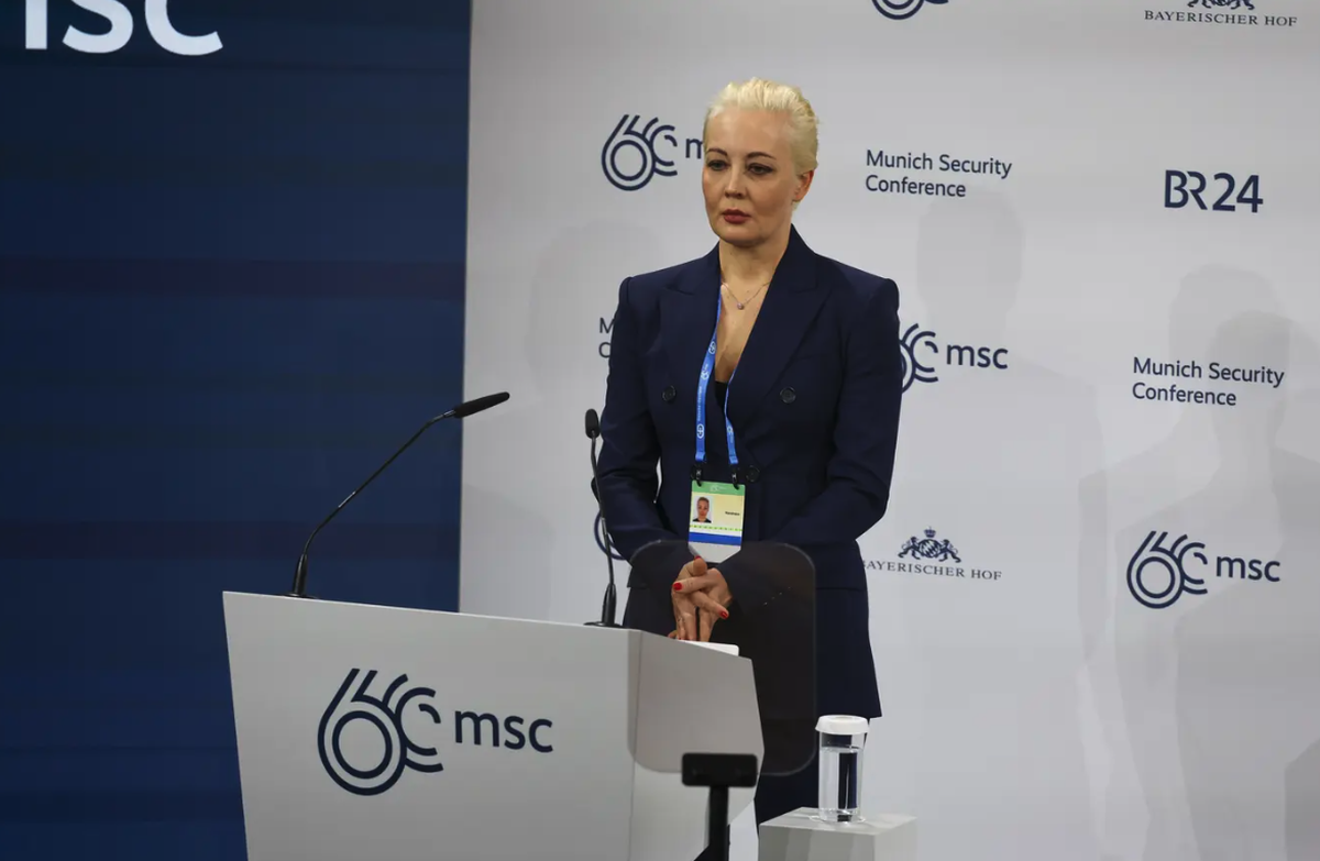 Julia Navalnaya a évoqué la mort de son mari vendredi lors de la conférence sur la sécurité à Munich.