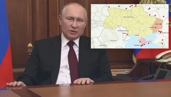 Im Geo-Unterricht geschlafen? Hier gibt's den Ukraine-Russland-Konflikt in 5 Karten
