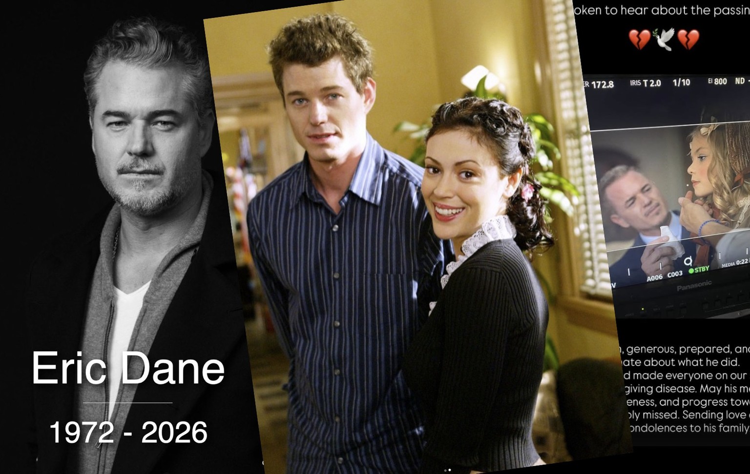Hollywoodstars trauern um Eric Dane