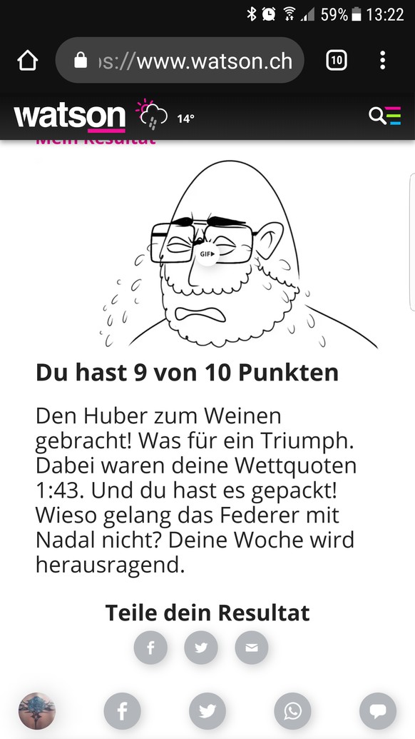 Huber muss übernächtigt ins Quiz. Ob das gut kommt?
yeah das habe ich nich nie geschafft!