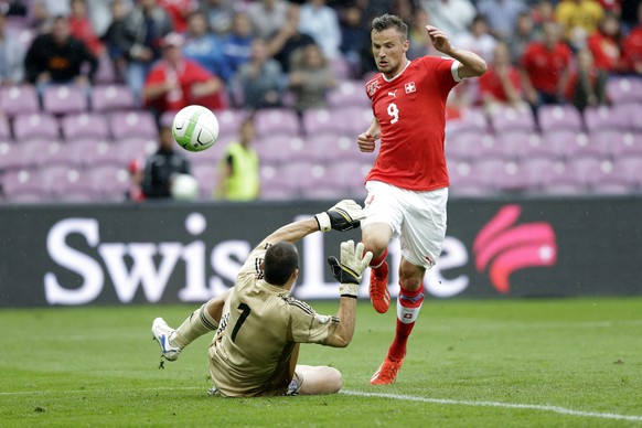 Seferovic erzielte das goldene Tor im WM-Quali-Spiel gegen Zypern.