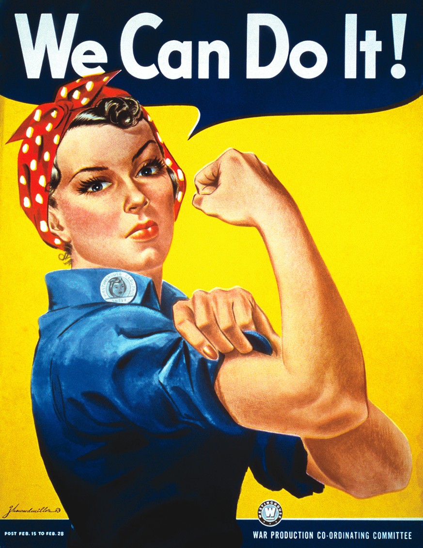 Rosie the Riveter &nbsp;– das Original.