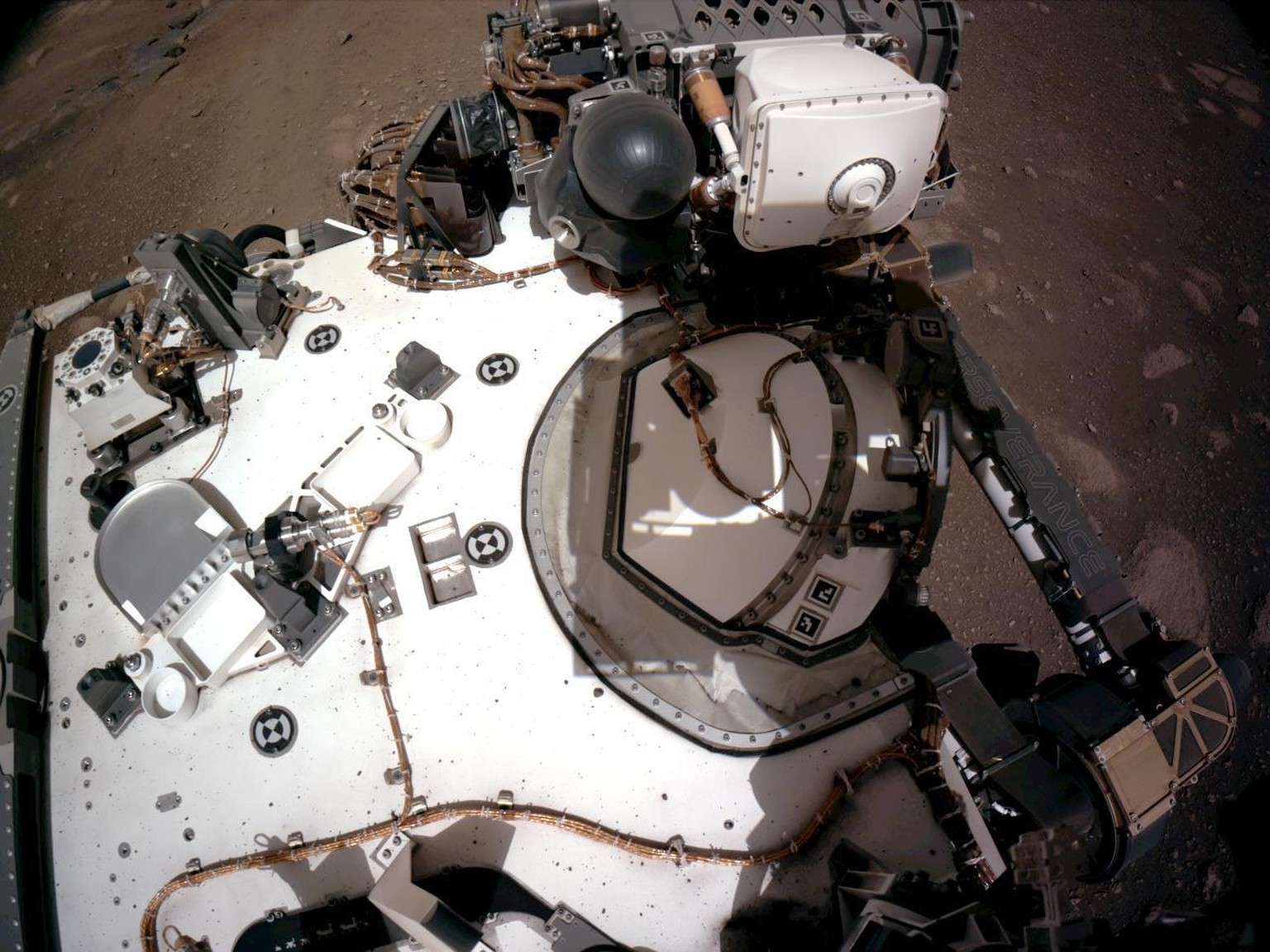 Mars-Rover Perseverance, Aufbau Bild 3