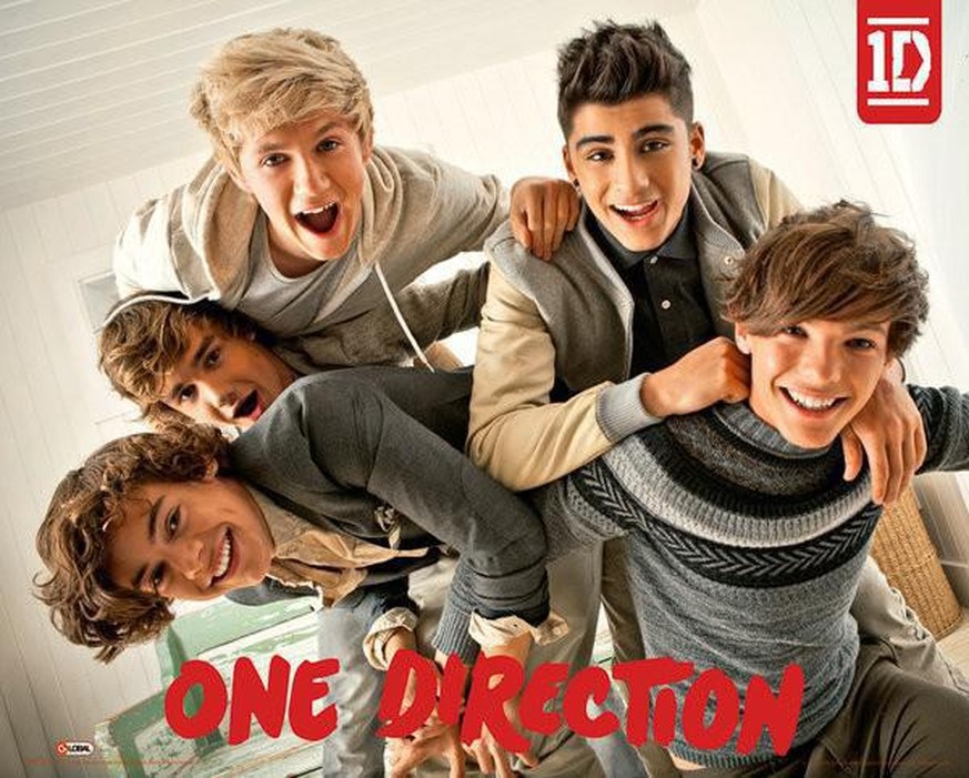 one direction schlafzimmerposter