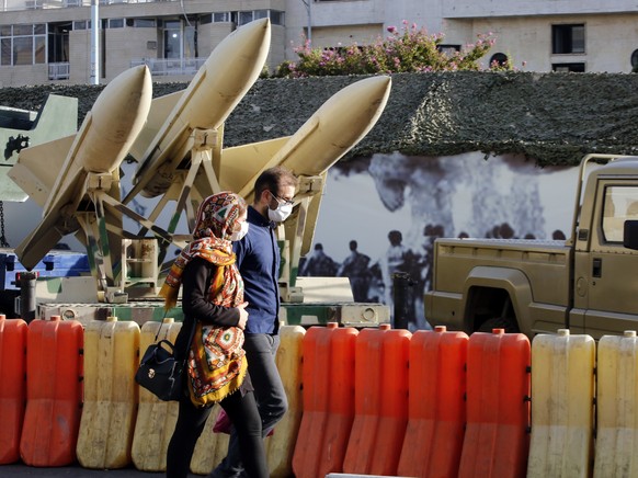 Militärausstellung im September 2021 in Teheran (Iran).