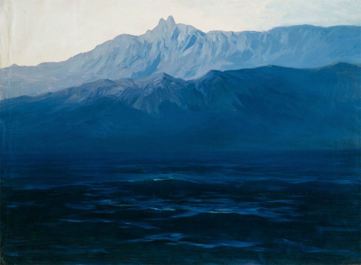 Une toile d'Arkhip Kouïndji.