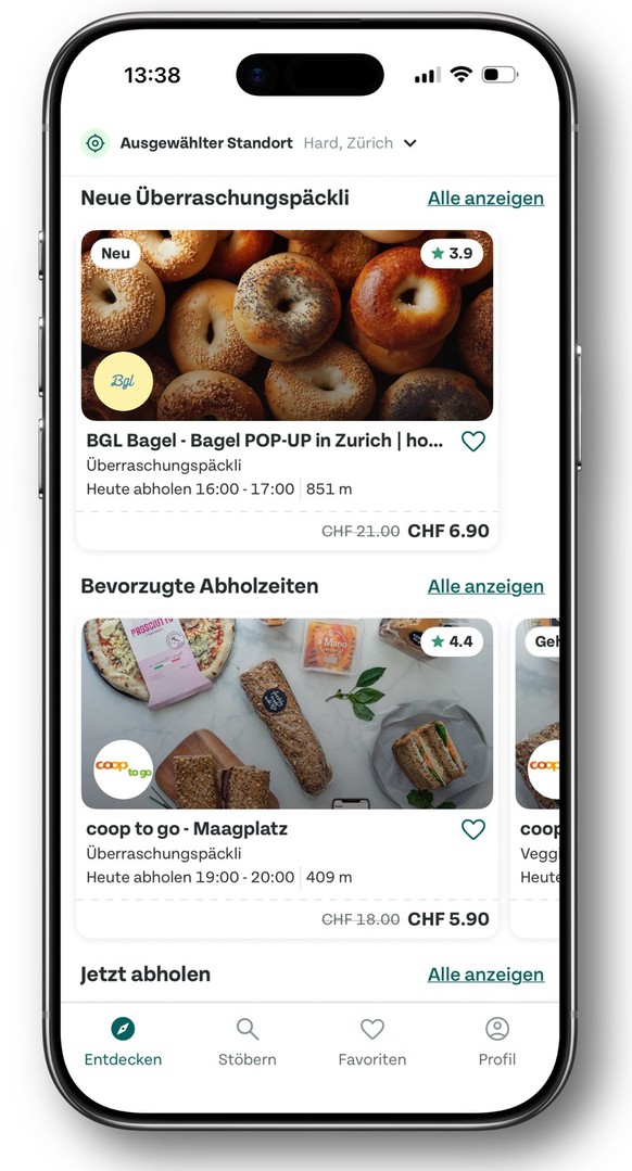 TooGoodToGo App (iPhone)
