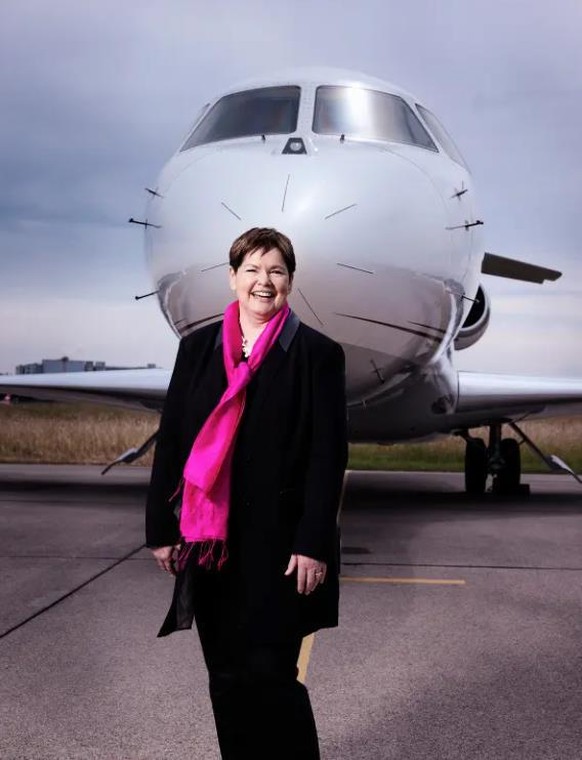 Helene Niedhart, Gründerin und Chefin von CAT Aviation.