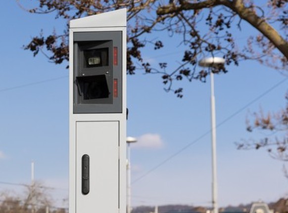 Blitzer Radar in Zürich.