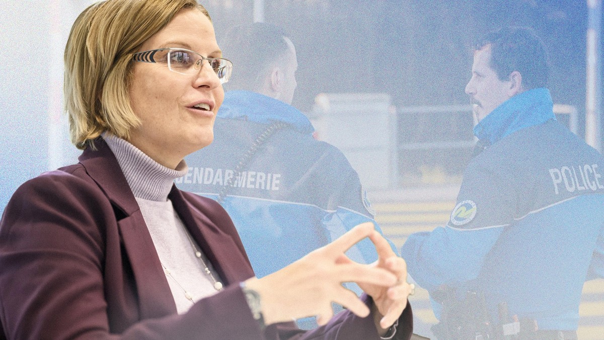 Sylvie Bula, cheffe de la police cantonale vaudoise