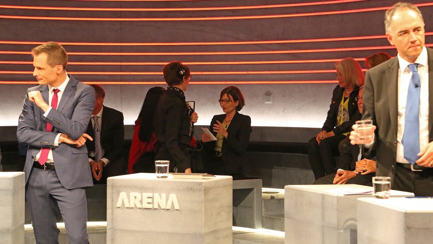 Regula Rytz in der Arena: «Man weiss, man hat zwei Minuten und alle reden drein» – Videotagebuch einer Wahlkämpferin