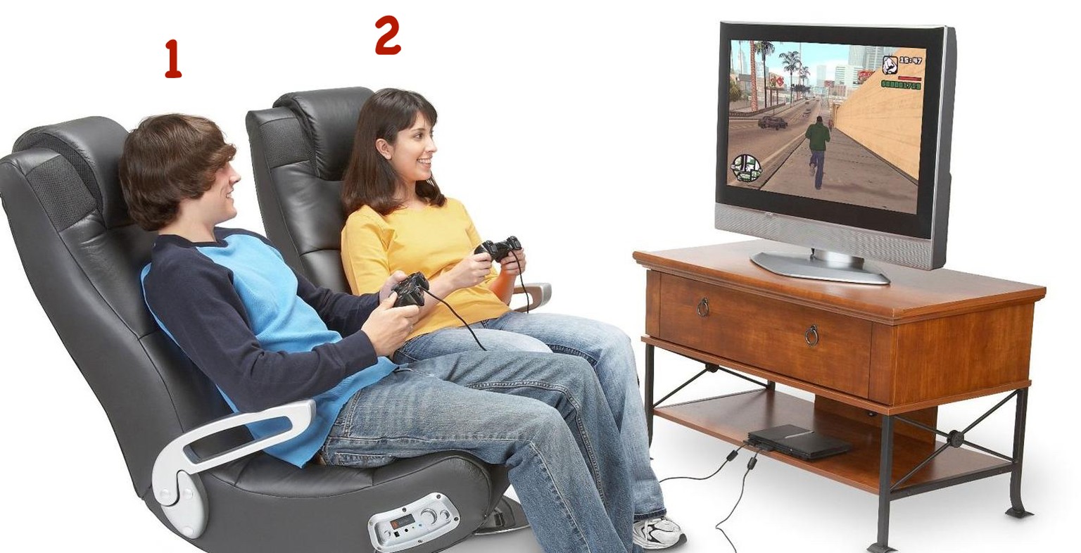 «GTA» war auf der PS2 bekanntlich ein Single-Player-Game. Wie können die beiden das also zusammen spielen?