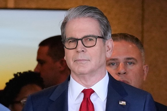 U.S. Treasury Secretary Scott Bessent arrives at Incheon International Airport in Incheon, South Korea, Wednesday, May 13, 2026. (AP Photo/Ahn Young-joon)
Scott Bessent