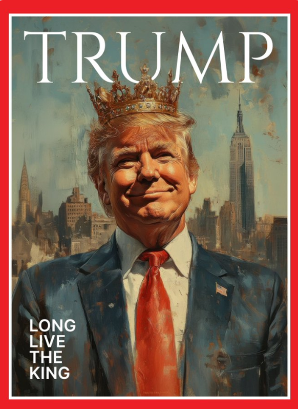 trump king x