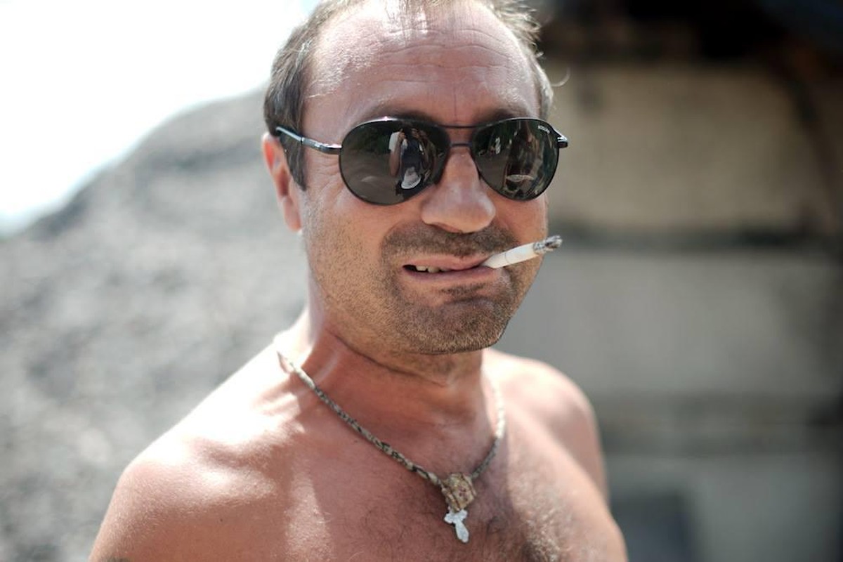 «Juste un homme cool», décrit Max. Près de Dzerjinsk, un soldat du 17e bataillon, le 17 juillet 2015.