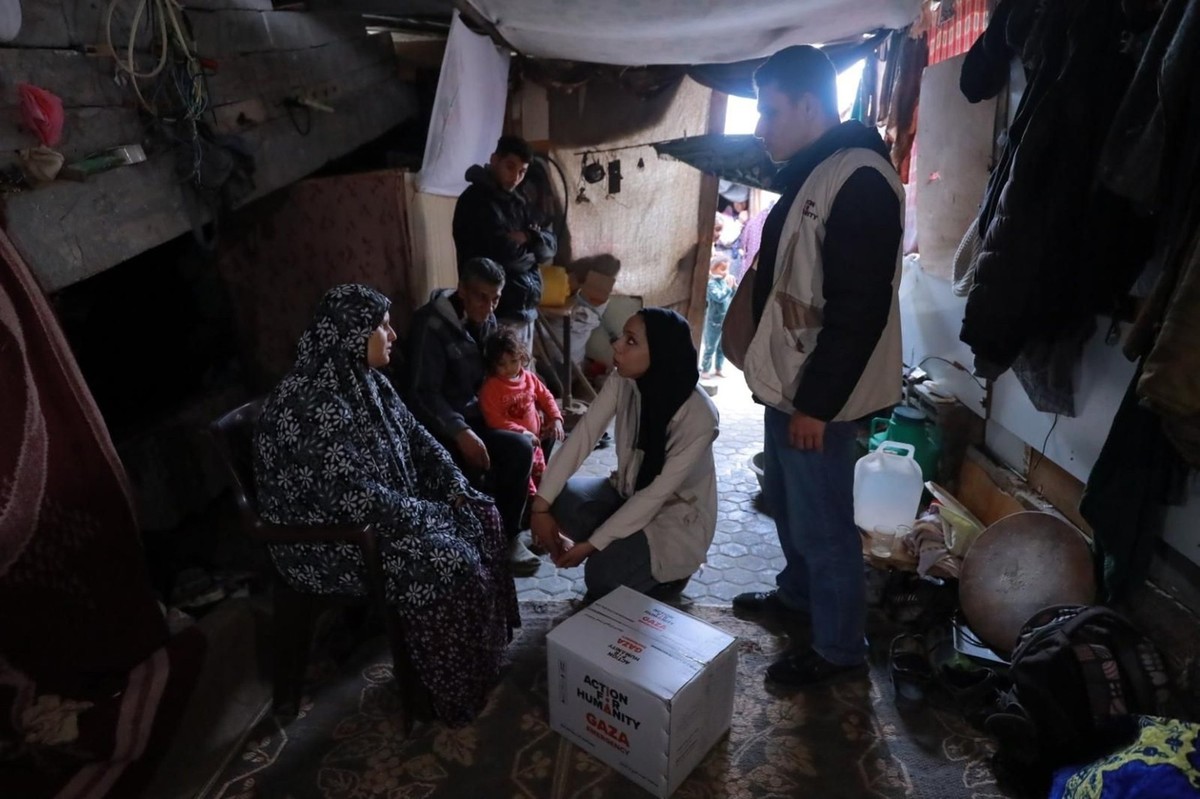 Hanya al Jamal a travaillé à Gaza pour « Action pour l'humanité
