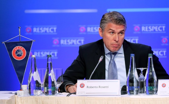 Roberto Rosetti file photo File photo dated 03-12-2018 of UEFA managing director of refereeing Roberto Rosetti. Referees at Euro 2024 will explain key decisions to team captains - with other players t ...