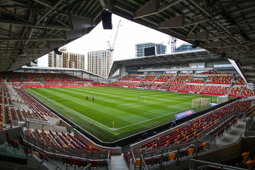 Brentford v Watford - Sky Bet Championship - Brentford Community Stadium General view inside of the ground before the Sky Bet Championship match at the Brentford Community Stadium, London. Issue date: ...