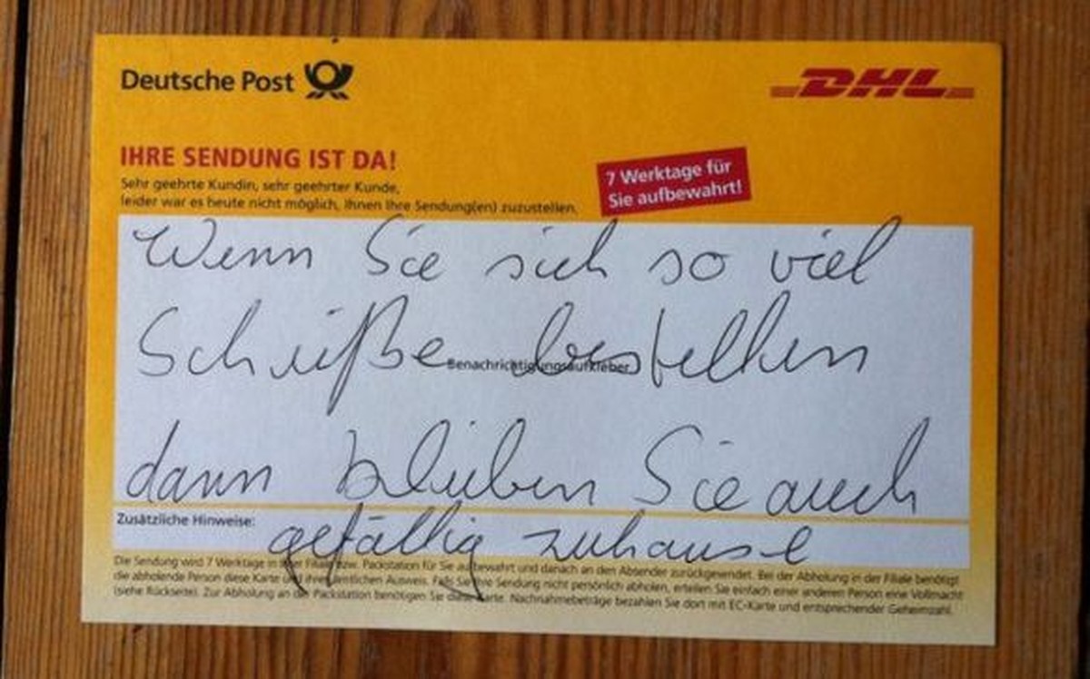 Regel Nummer eins: Immer freundlich bleiben!