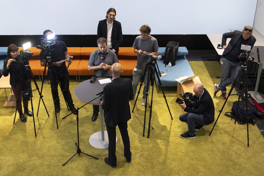 Daniel Koch, Delegierter des Bundesamt fuer Gesundheit, BAG, fuer die Coronavirus Pandemie Covid-19, verabschiedet sich von den Medien und wird pensioniert, am Donnerstag, 28. Mai 2020, in Bern. (KEYS ...
