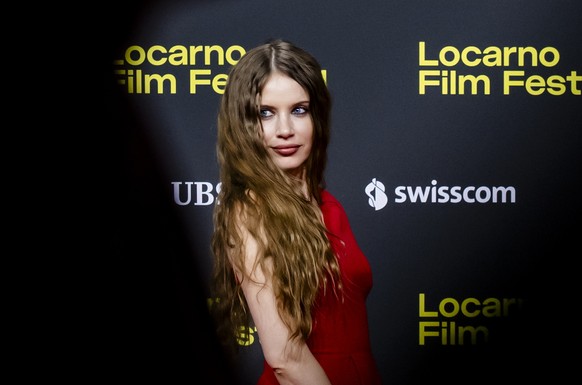 epa12287331 Fashion influencer Xenia Tchoumi attends the official opening of the 78th Locarno International Film Festival, in Locarno, Switzerland, 06 August 2025. The festival will run from 06 to 16  ...
