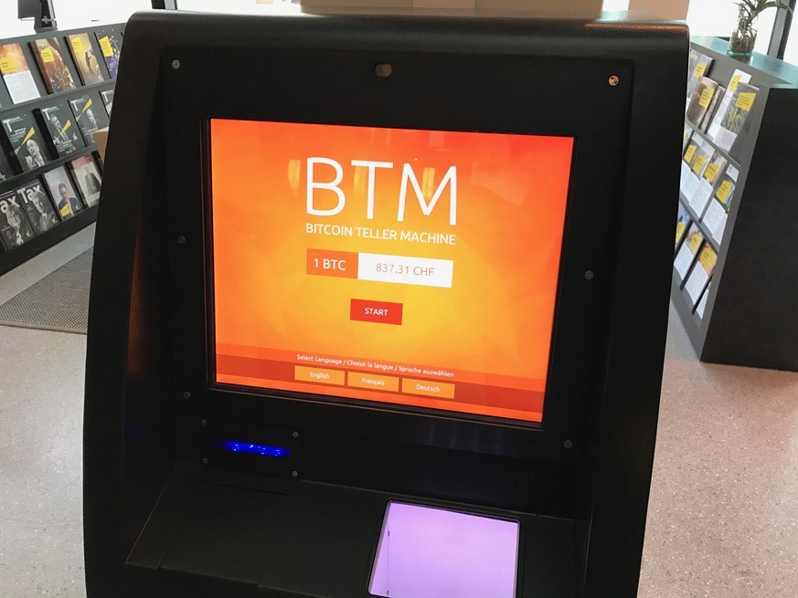 Bitcoin-Automat in der Stadt Zürich