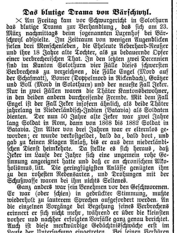 Artikel im «Bund» vom 25. Mai 1896.
https://www.e-newspaperarchives.ch/?a=d&amp;d=DBB18960525-01.2.5&amp;srpos=9&amp;e=------189-de-20-DBB-1--img-txIN-mord----1896---0-----