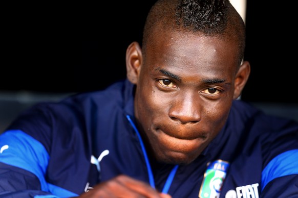 31.05.2014; London; Fussball Int. - Testspiel Italien - Irland; Mario Balotelli (ITA) (Catherine Ivill/AMA/freshfocus)