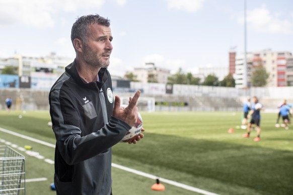 Alex Frei, der neue FC Wil Trainer im Training im Stadion Bergholz in Wil, aufgenommen am Montag, 7. September 2020. (KEYSTONE/Ennio Leanza)
