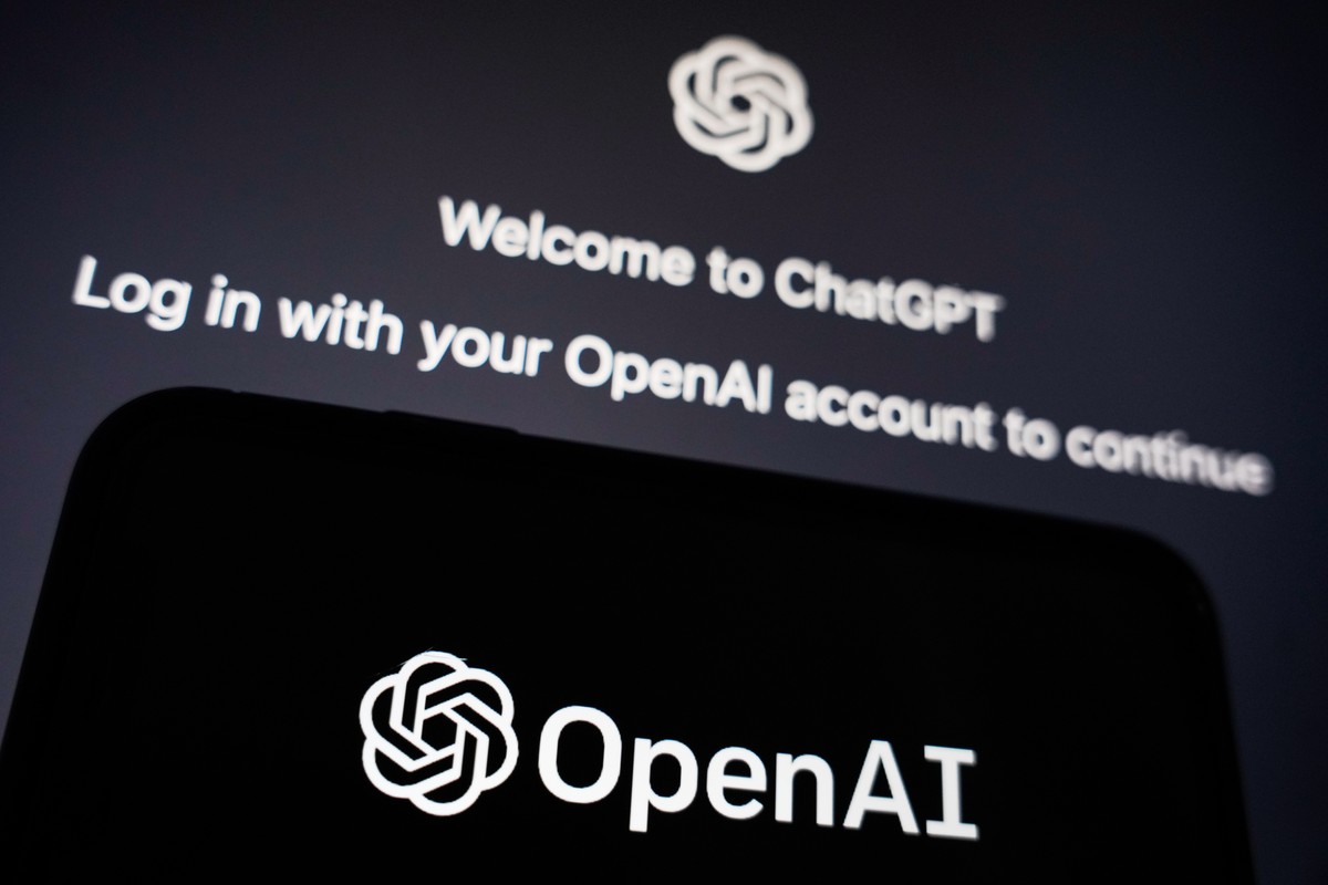 epa10511143 An illustration picture shows the login page of ChatGPT, an interactive AI chatbot model trained and developed by OpenAI, on its website in Beijing, China, 09 March 2023. According to the  ...