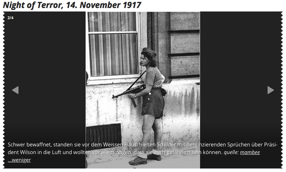 Morgen ist der Weltfrauentag – so erreichte der Feminismus die Schweiz
Hoppla

WII Frankreich mit
14.11.1917 USA
verwechselt.
