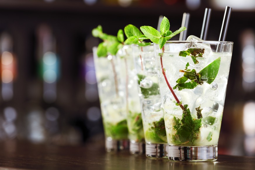 mojito rum cocktail alkohol