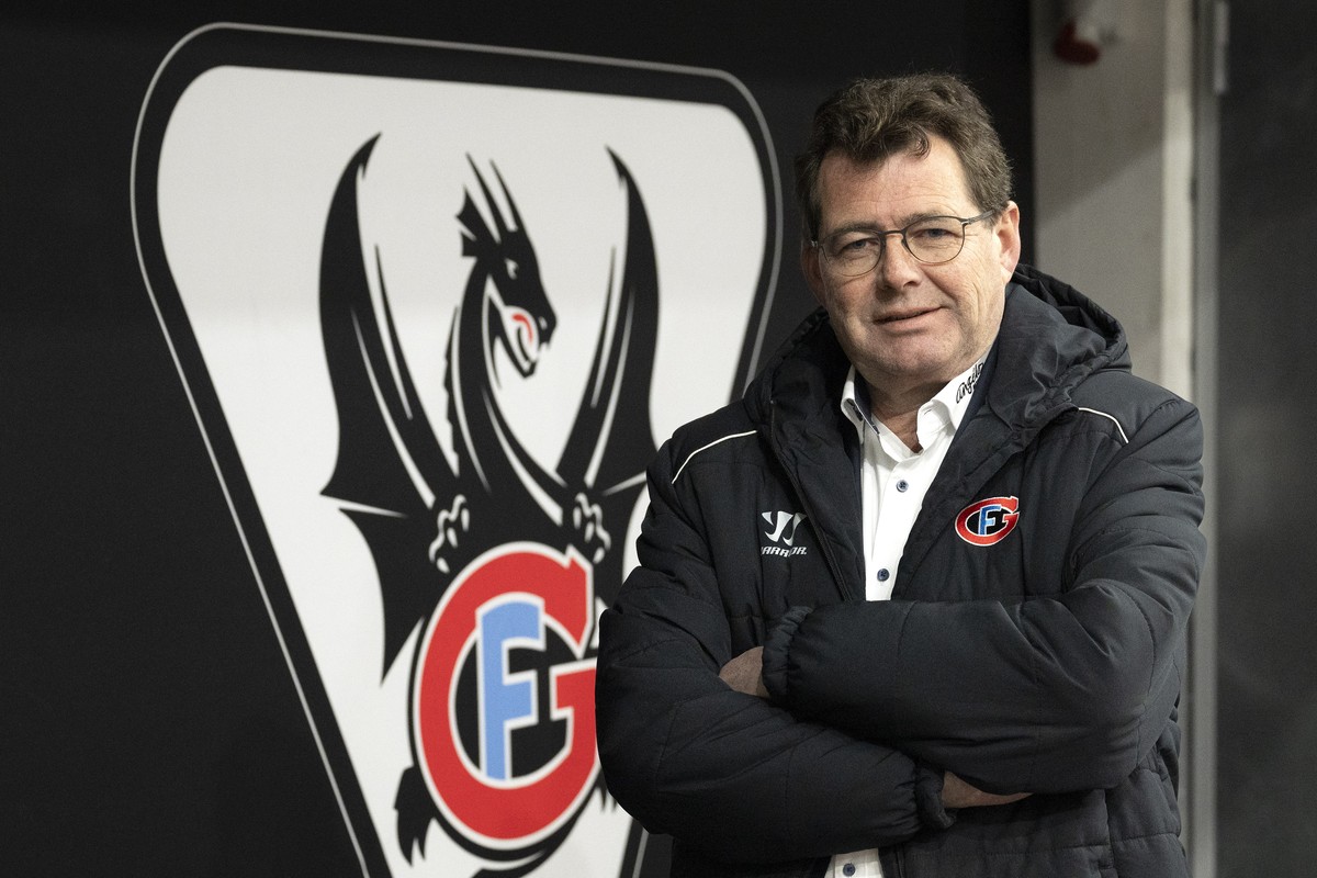ARCHIV - ZUM SDA-INTERVIEW --- Hubert Waeber, Verwaltungsratspraesident vom Eishockeyclub HC Fribourg-Gotteron, am Montag, 9. Dezember 2024 in Fribourg. (KEYSTONE/Peter Schneider)