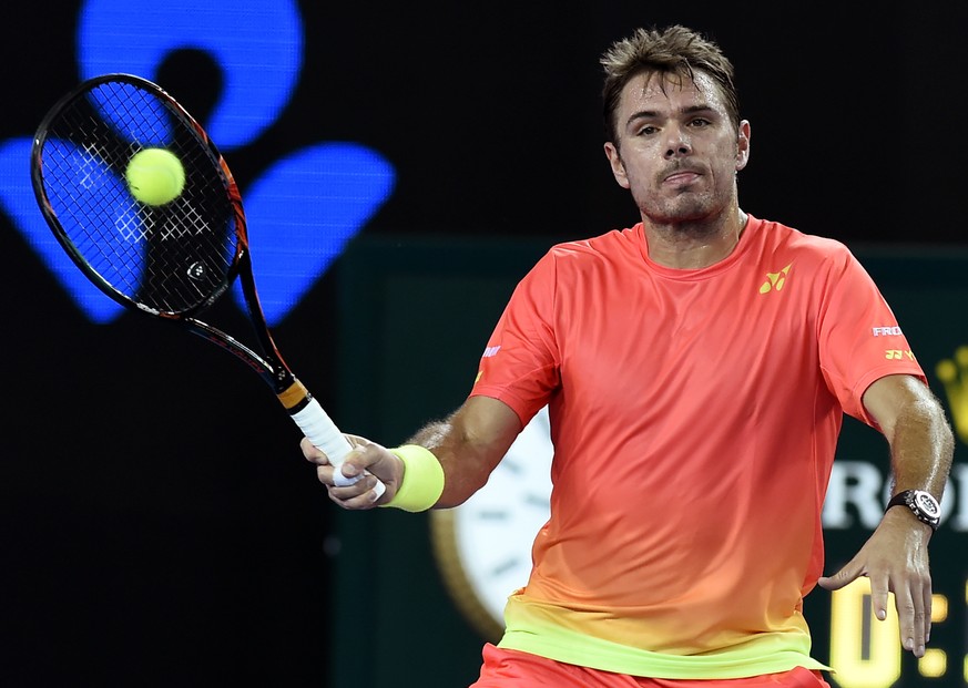 Stan Wawrinka hat mit seinem russischen Gegner Dimitri Tursunow keine Mühe – auf vor dessen Aufgabe war es eine klare Sache.&nbsp;