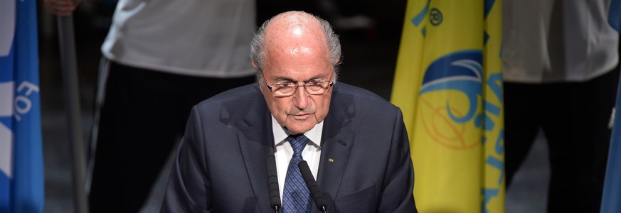 Blatter: «Wir können nicht zulassen, dass Einzelne den Namen der FIFA in den Dreck ziehen»
