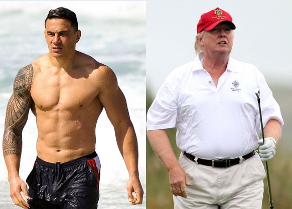 Suff-Vorwürfe und Belästigung: Trump-Arzt wirft Bettel hin – aber nicht als Doktor
‘Only the best people.’
Trump soll laut Dr Jackson gleich gross sein und gleich viel wiegen wie Sonny B Williams von ...