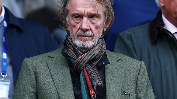 Sir Jim Ratcliffe of Manchester United, ManU looks on from the stand Manchester City v Manchester United, Premier League, Football, Etihad Stadium, Manchester, UK - 14 Sept 2025Manchester Etihad Stadi ...