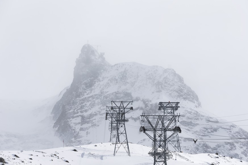 View from the gondola station &quot;Trockener Steg&quot;, where the last mobile phone signal of the missing German businessman Karl-Erivan Haub, CEO of the German Tengelmann Group, was detected, on Th ...