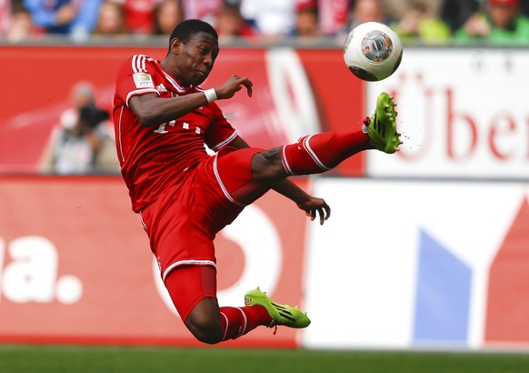 Voller Einsatz: David Alaba.