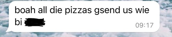 Screenshot von Sina für Pizzatext