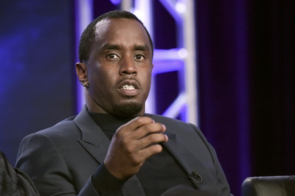 FILE -Sean &#039;Diddy&#039; Combs participates in &quot;The Four&quot; panel during the FOX Television Critics Association Winter Press Tour in Pasadena, Calif., Jan. 4, 2018. (Photo by Richard Shotw ...