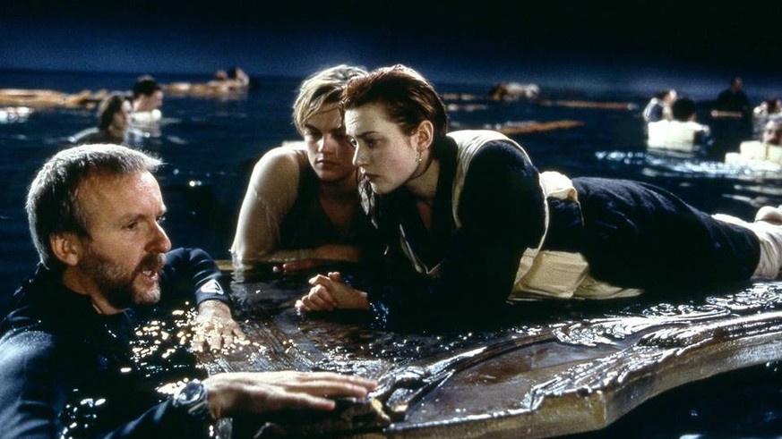 Behind the Scenes Titanic mit Kate Winslet, Leonardo DiCaprio und James Cameron