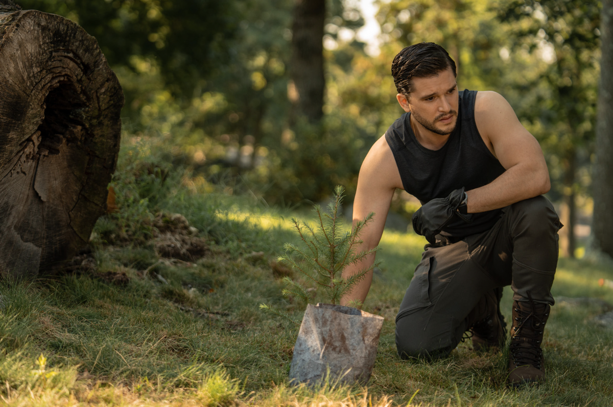Kit Harington dans la série Extrapolations.