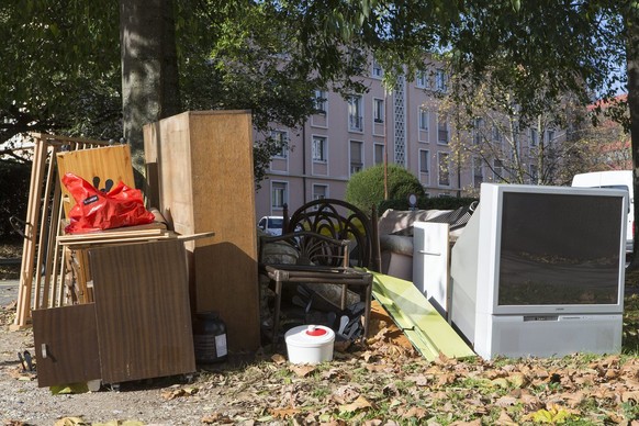 Sperrgut: Eldorado für Wiederverwerter.