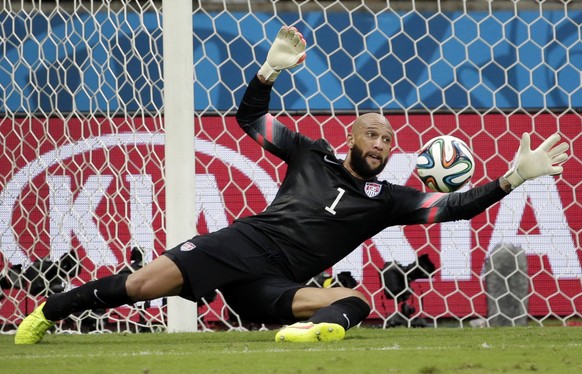 US-Goalie Tim Howard war die grosse Figur des Spiels.