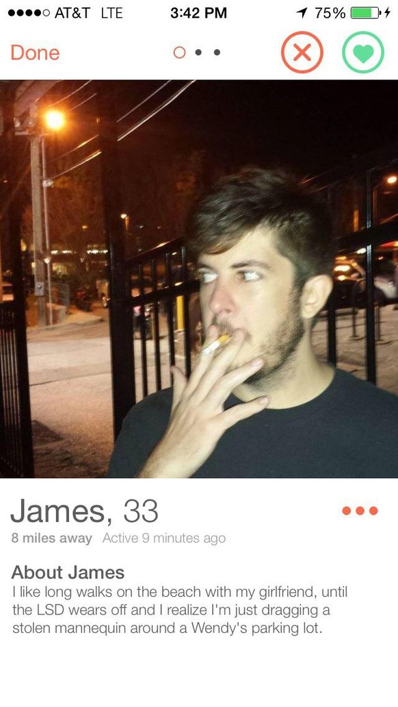 Tinder profil
